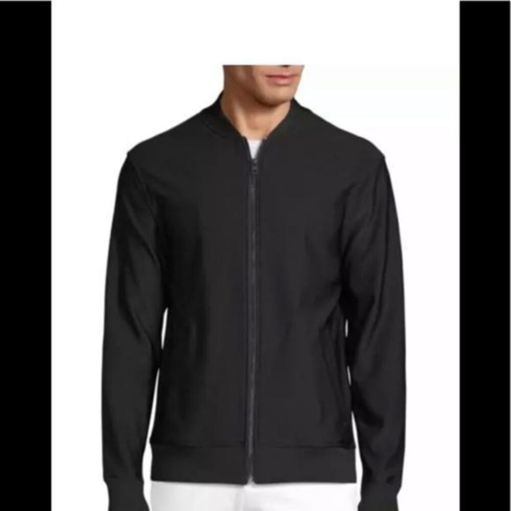 Bernardo Black Bomber Jacket XL